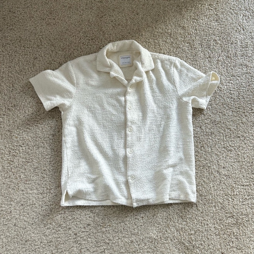 Denim & Flower Men’s Button Up Short Sleeve